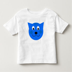 Custom Blue Cat/Kitten/ Tiger Toddler Hoodie Toddler T-Shirt