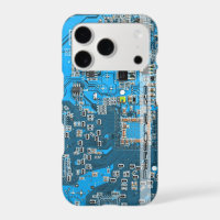 Custom Blue PCB Circuit Board for IT Pros