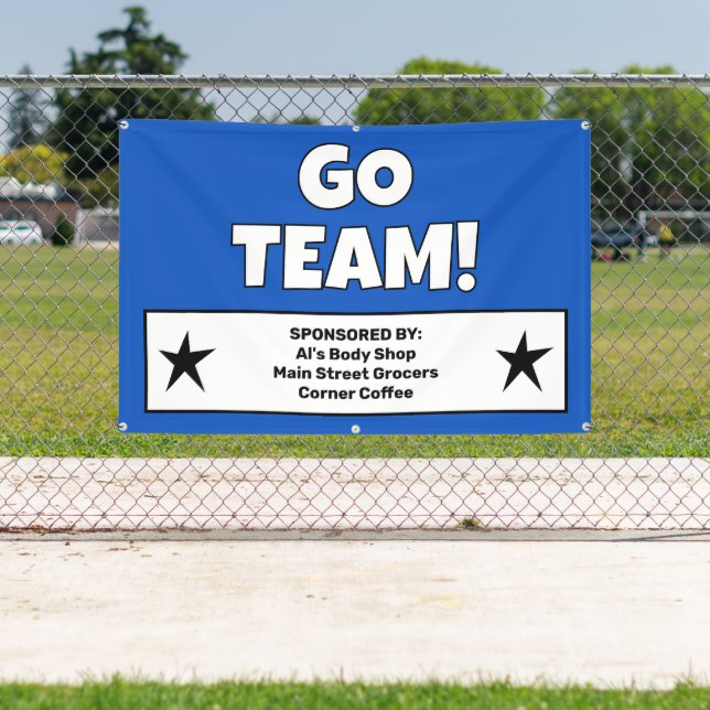 Custom Blue Team Banner (Insitu)