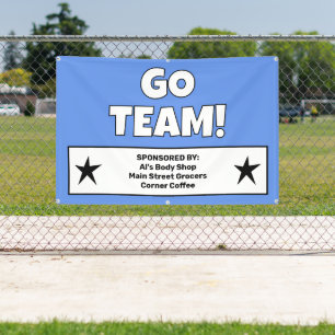 Custom Blue Team Banner