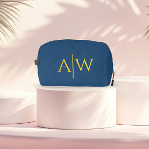 Custom Blue Toiletry Bag for Mothers Day, Birthday