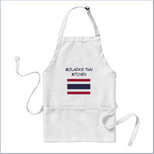 Custom Blue White & Red Thailand Flag  Standard Apron