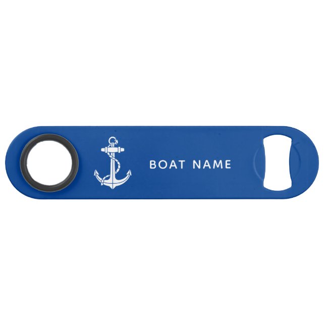 Custom Boat Anchor and Name (Front (Horizontal))