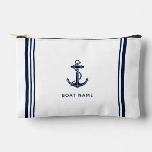 Custom Boat Anchor and Name Accessory Pouch