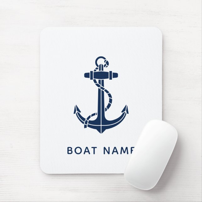 Custom Boat Anchor Coastal Swag Custom Crew Mouse Pad (With Mouse)