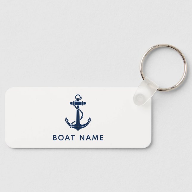 Custom Boat Anchor Cruise Swag Key Ring (Front)