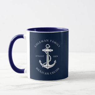 Custom Boat Anchor Family Beach House Swag Mug