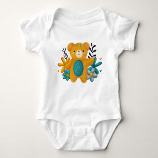 Custom Body Baby - Sweet Little Bear Baby Bodysuit