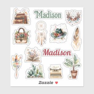 Custom Bohemian Style Sticker