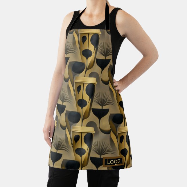 Custom Bold Barista Gear Apron (Insitu)