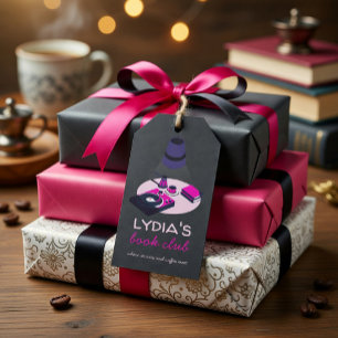 Custom Book Club  Gift Tags