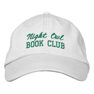 Custom Book Club Name Embroidered Hat