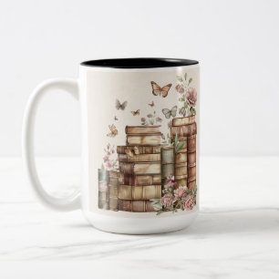 Custom Book Lover Mug with Personalised Text