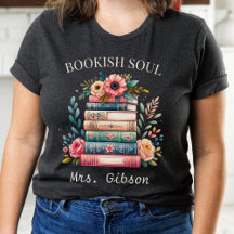 Custom Bookish Soul Book Lover Gift Bookworm 