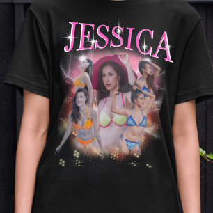 Custom Bootleg Rap Vintage Graphic  T-Shirt