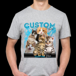 Custom Bootleg Vintage Cat T-Shirt