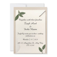 Custom Botanical Letter Paper | Elegant Printable
