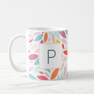 Custom Botanical Personalised Gift Coffee Mug