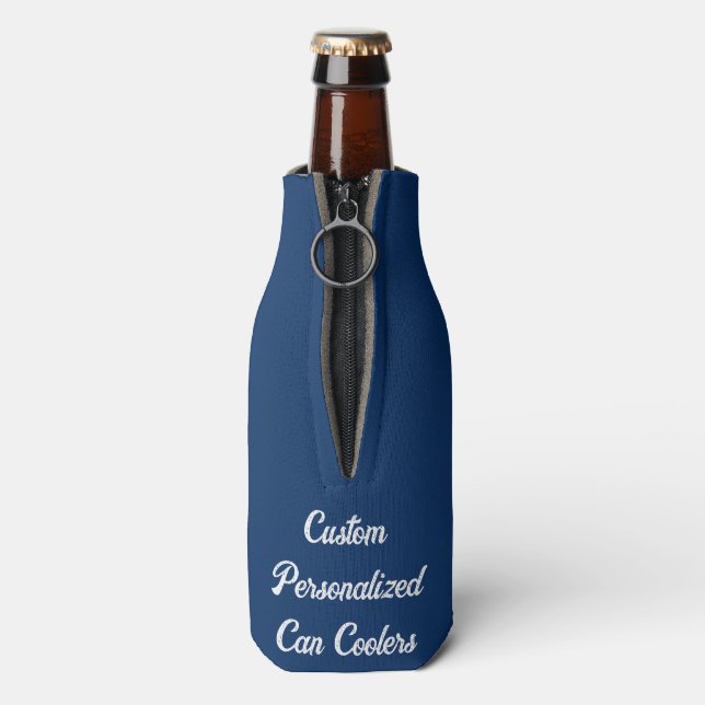 Custom Bottle Cooler Printed with Your Logo Design (Bottle Back)