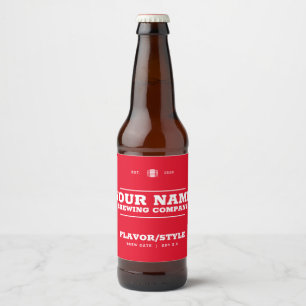 Custom Bottle Label Beer, Wine, Kombucha, Soda