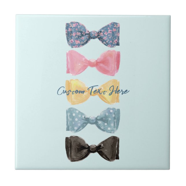 Custom Bow Ties Tile (Front)