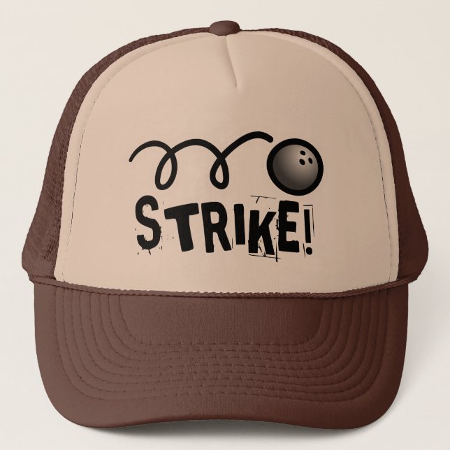 Custom bowling hat | Customisable cap (Front)