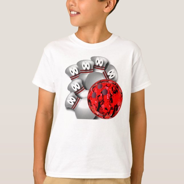 Custom Bowling t-shirts gifts (Front)