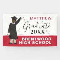 Custom Boy Avatar | High School Graduation Banner