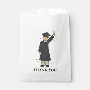 Custom Boy Avatar   High School Graduation Favour Bags