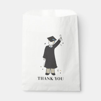 Custom Boy Avatar | High School Graduation Favour  Bags