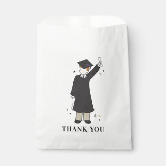 Custom Boy Avatar | High School Graduation Favour  Bags