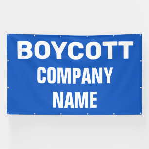 Custom Boycott Banner