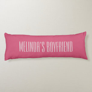 Custom Boyfriend Body Cushion