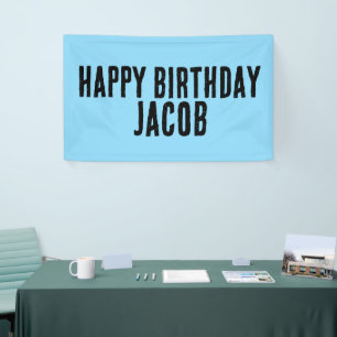 CUSTOM BOYS BIRTHDAY PARTY  BANNER BANNERS