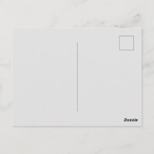 Custom Brand Light Grey Picture-Perfect Standard Postcard