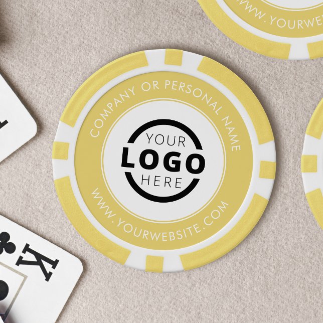 Custom Branded Business Logo Promotional Poker Chips (Creator Uploaded)