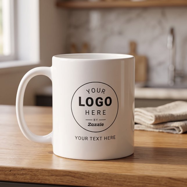 Custom Branded Logo Business  Coffee Mug (Creator Uploaded)