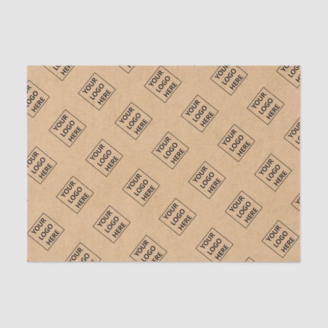 Custom Branded Logo Business Company Packaging Tissue Paper (Front)