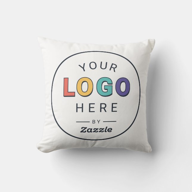 Custom Branded Logo Business Cushion (Front)