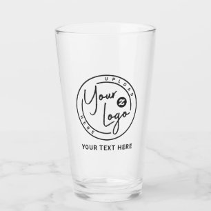 Custom Branded Logo Business Glass