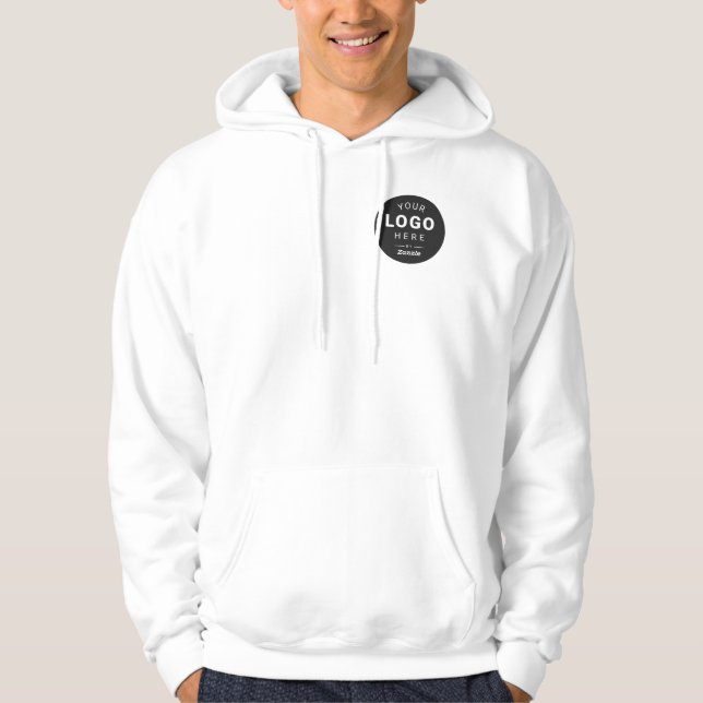 Custom Branded Logo Business Hoodie (Front)