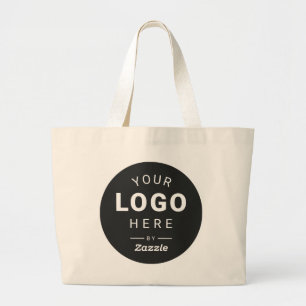 Custom Branded Logo Business Large Tote Bag