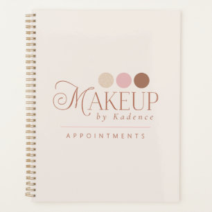 Custom Branded Makeup Artist Appointment Planner