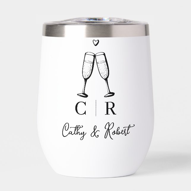 Custom Branded Minimal and Chic | Wedding  (Front)