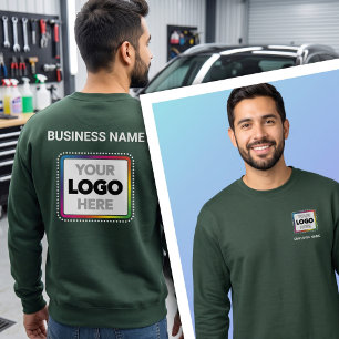 Custom Branded Sweatshirt - Business Logo & Name