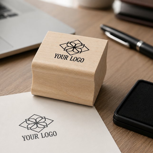 Custom Branding Business Logo Rubber Stamp (Custom logo business rubber stamp)