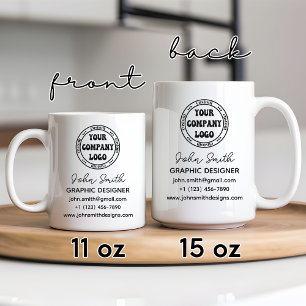 Custom Branding Business Owner Thank You Mug Gift