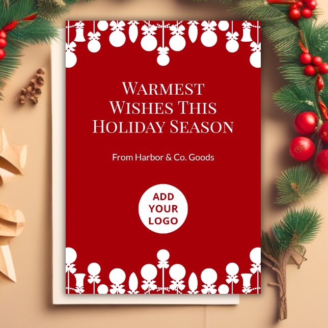 Custom Branding Holiday Card for Business (Creator Uploaded)