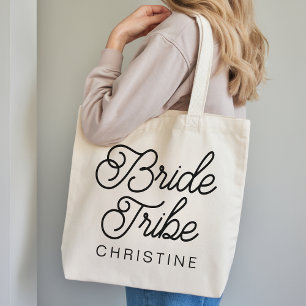 Custom Bridal Party Tote Bag Gift for Bride Tribe