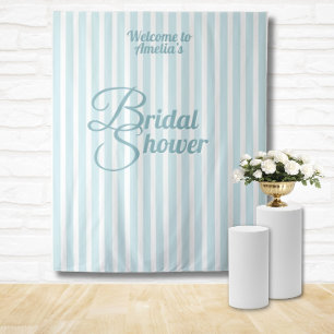 Custom Bridal Shower Banner - Elegant Decoration Tapestry